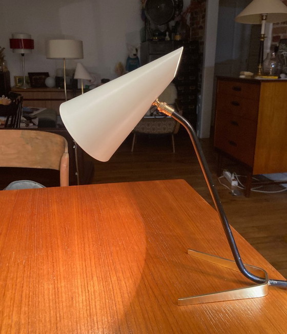 Image 1 of Lampe de table vintage par Gino Sarfatti