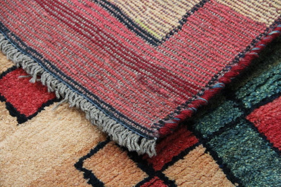 Image 1 of Original Persian carpet Gabbeh Ghashghai oriental carpet 154 cm x 112 cm old natural