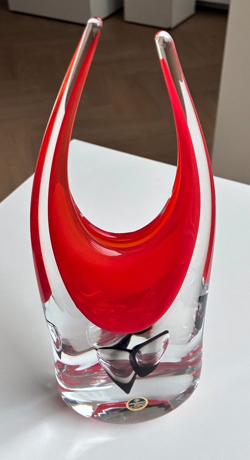 Glasobjekt „It Takes Two“ von Art Crystal Bohemia