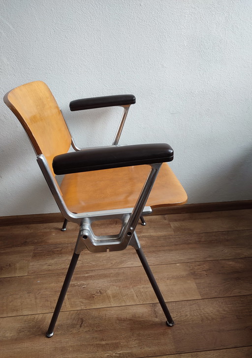 Sedia da ufficio sedia da scrivania Castelli legno metallo