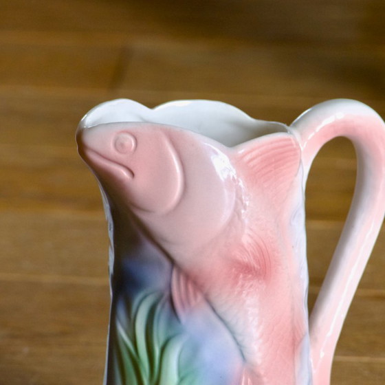 Image 1 of Vintage kleurrijke viskaraf