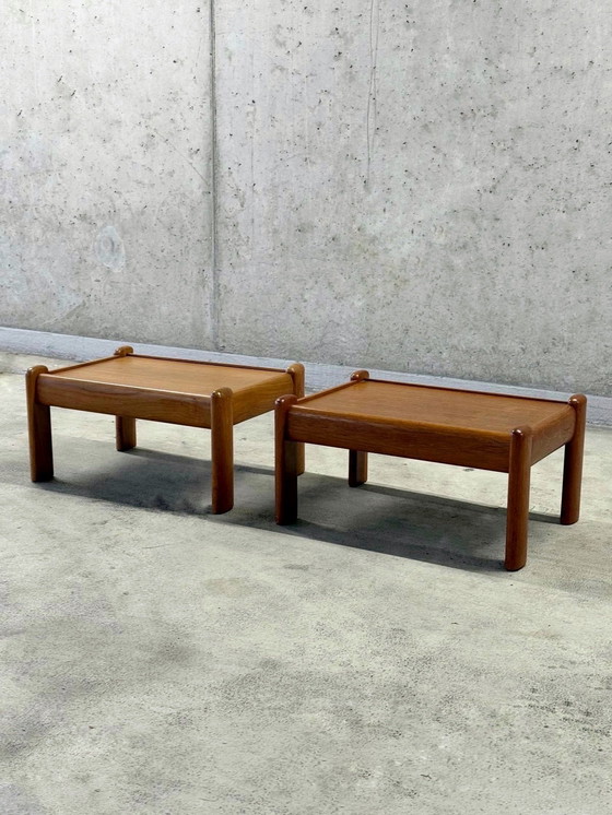 Image 1 of Set di 2 tavolini / comodini Wilhelm Knoll di metà secolo