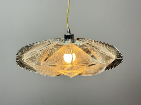 Image 1 of Lampada a sospensione Space Age di design di metà secolo di Sompex, attribuita a Paul Secon, anni '70