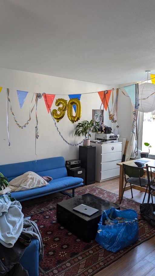 Artifort C683 3-Sitzer, Wollblau