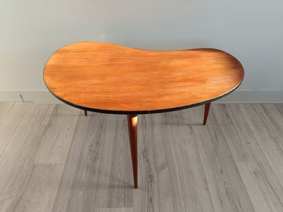 Image 1 of Kidney-shaped side table from the 1960s