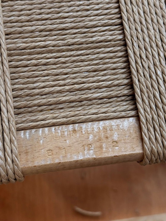 Image 1 of 4x sedie da pranzo Børge Mogensen J39 in quercia, mobili FDB 1981