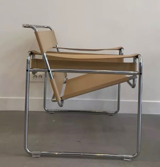 Image 1 of Wassily" armchair by Marcel Breuer for Gavina