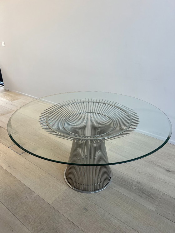 Image 1 of Knoll tafel, Platner,  6 personen