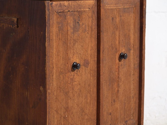 Antique Japanese cedar mizuya ko-dansu furniture, Meiji-Taishō period (c. ) #39 – Storage cabinet, Cast Iron (photo 21 of 40)
