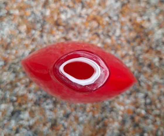 Vase de Murano rouge vif – Objets déco, Glass (photo 6 of 6)