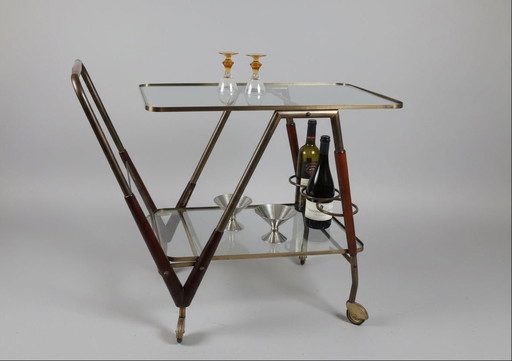 Carrello per bevande italiane per Cassina di Cesare Lacca