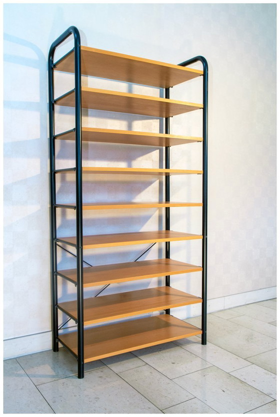 Image 1 of Superbo sistema di scaffalature modulari/libreria vintage Niklas 1980 Ikea