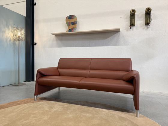 Image 1 of Leolux Felizia Canapé 2,5 places Senso Rouille 185