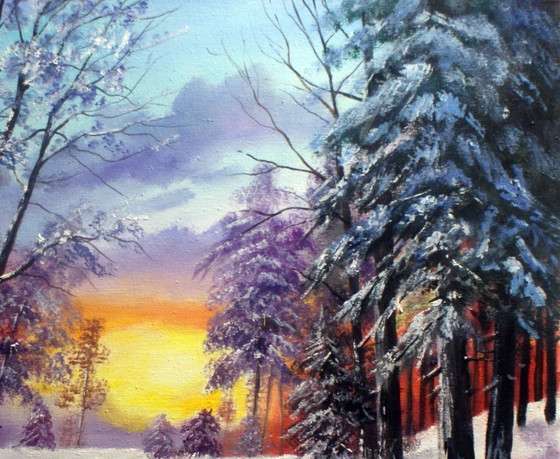 Image 1 of Gulczas Kunst „Sonne des letzten Winters“