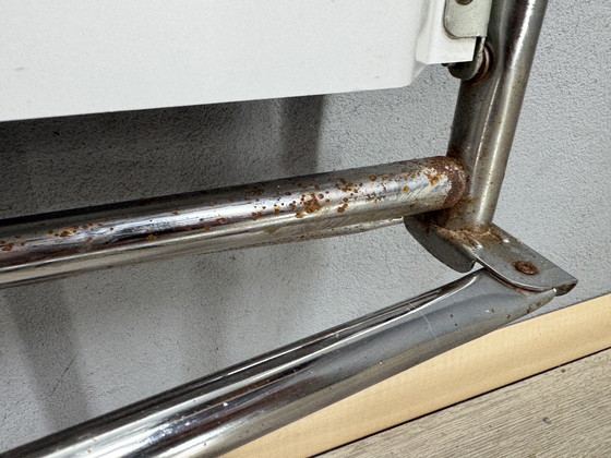 Image 1 of Vintage serving trolley on wheels - stylish & functional