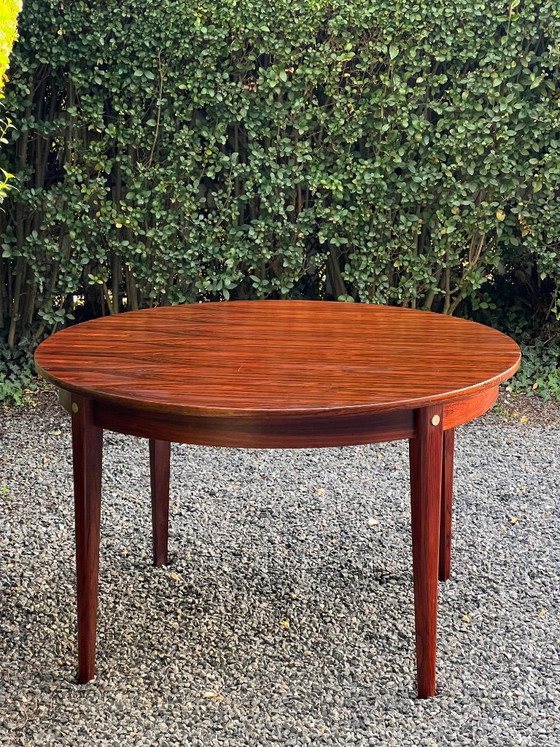 Tavolo vintage scandinavo in palissandro anni '60/'70 – Tavoli da pranzo, Legno (photo 3 of 12)