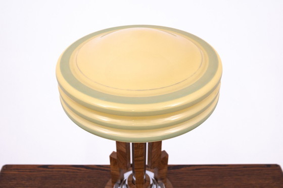 Image 1 of Art Deco table lamp, mid 20th century from Poland.