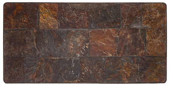 Image 1 of Brutalist coffee table by Adnet