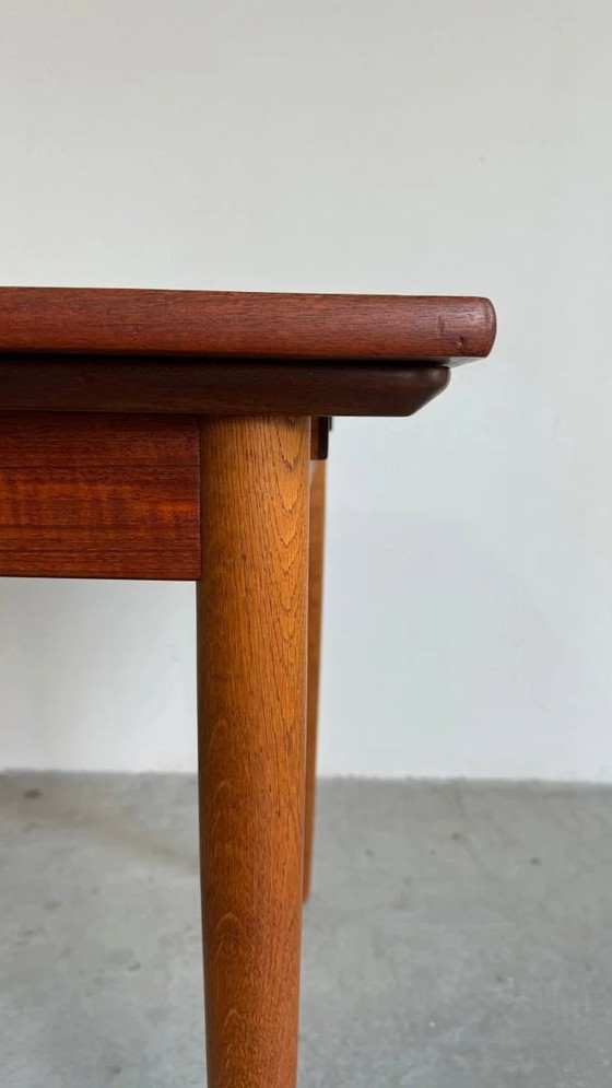 Image 1 of Vintage Danish Teak Dining Table, Extendable