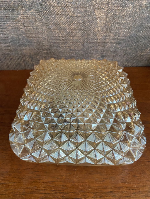 Vintage Ceiling Lamp Wall Light Sixties Champagne Regency