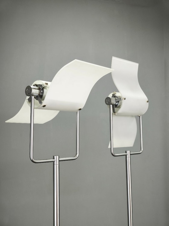 1994 ClassiCon BIA Floor Lamp by Gioia Meller Marcovicz, Germany, Floor lights, Metal, Glass, White (photo 10 of 11)