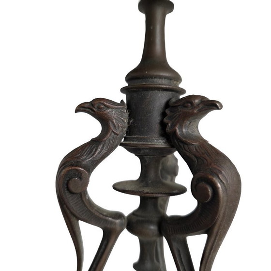Image 1 of Set of 2 bronze Gothic tazzas