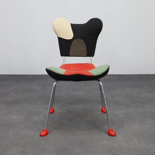Postmoderne designstoel "Ettorina" van Javier Mariscal voor Moroso, jaren 1990