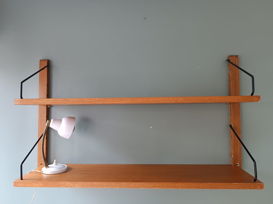 Image 1 of Mobiletto da parete Paul Cadovius in legno di teak, vintage anni Sessanta