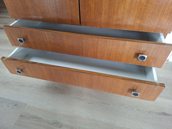 Image 1 of Mobiletto alto in teak vintage degli anni '60