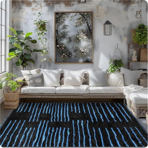 Marokkanischer Berber-Wollteppich, 250 cm x 350 cm