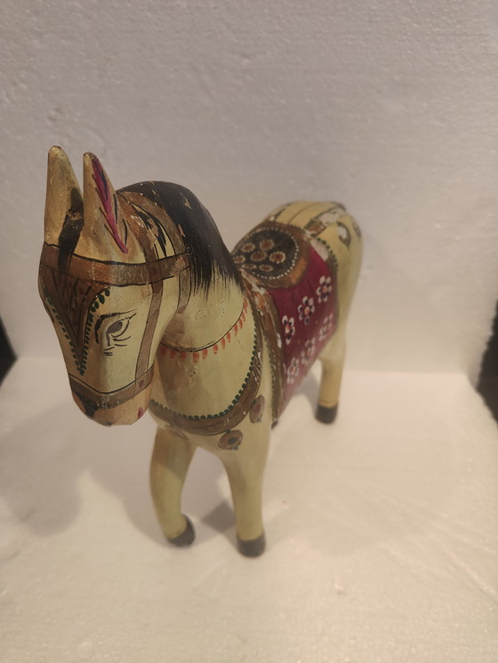 Image 1 of Antico cavallo indiano da sposa Ghodi, anni '30