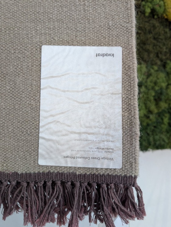 Image 1 of Vintage Cross Coloured Fringes | Kvadrat - Kinnasand kleed