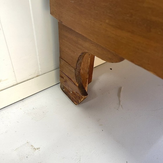 Image 1 of Antique Biedermeier Valve Secretaire Cabinet Desk