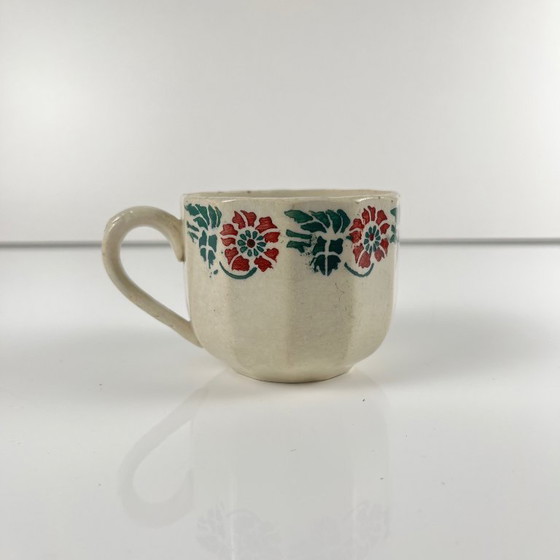 Image 1 of Antieke ijzerstenen beker voor verzamelaars, eind 19e - begin 20e eeuw.