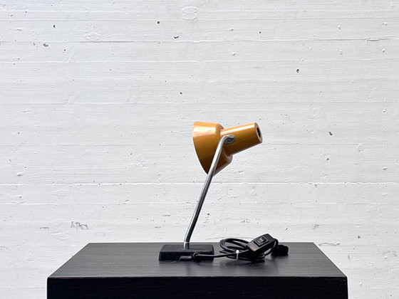 French vintage table lamp in Mid-Century Modern style, 1960s/70s – Metal (photo 10 of 17)