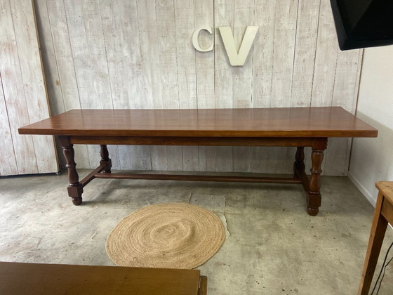 Image 1 of Tavolo antico da fattoria 280x87cm