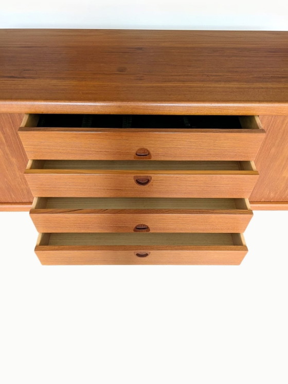 Image 1 of Vintage teak sideboard, dresser by Henry W. Klein for Bramin