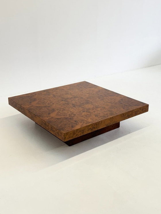 Mesa de centro cuadrada XL de Turri, fabricada en madera de raíz. – Mesas de centro, Wood, Vintage (photo 3 of 10)