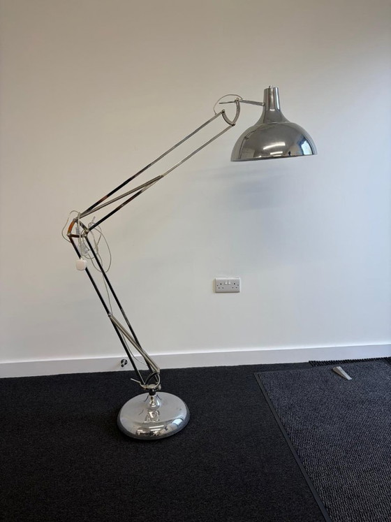 Verchromte Stehleuchte – Stehleuchten, Metal, Chrome (photo 5 of 5)