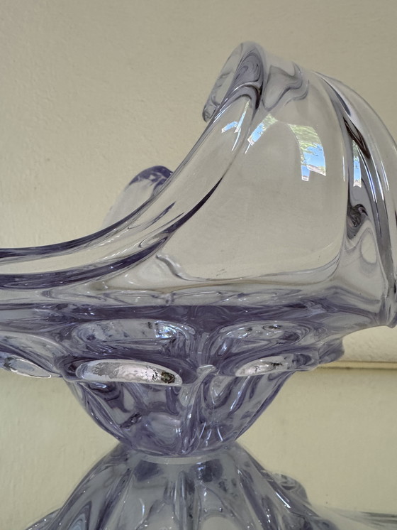 Image 1 of 60s neodymium crystal bowl