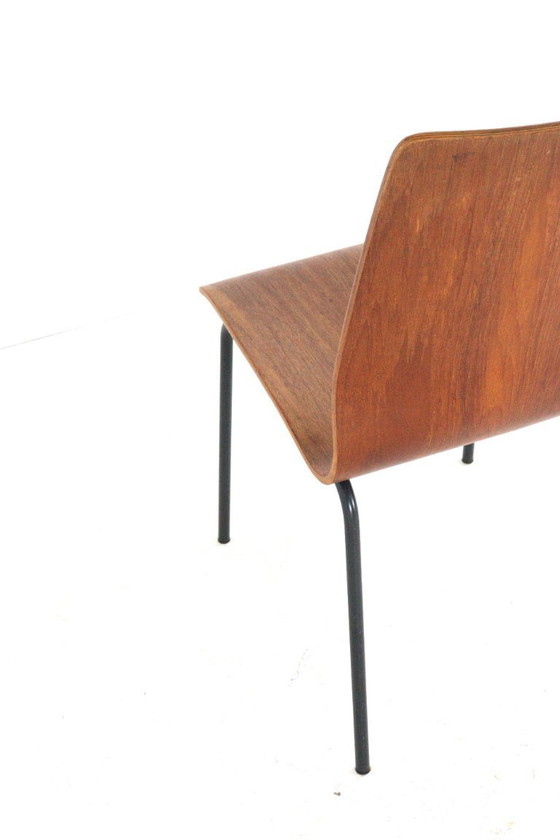 Image 1 of Friso Kramer for Auping Euroika pylwood chair vintage | 2 pieces available