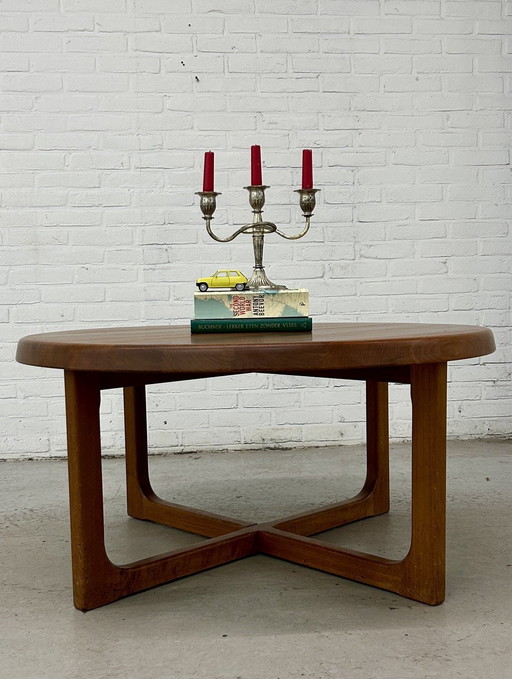 Table basse en teck massif Niels Bach