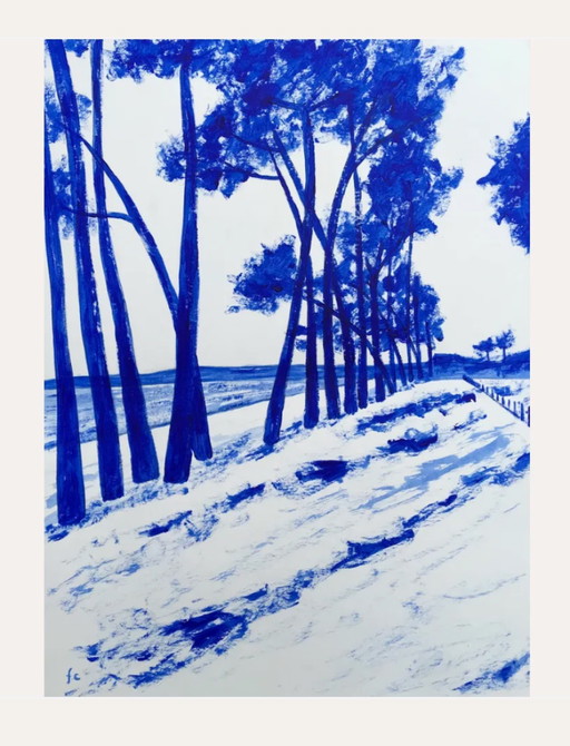 Acrylic on hahnemuhle paper.  Format 40x30cm