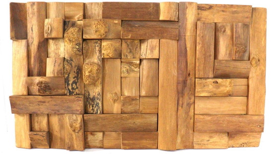 Image 1 of Pannello murale in legno vintage