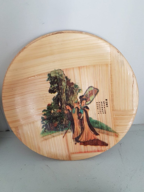 Image 1 of "The Goddess of the Lo River" signs from Bamboo" The Goddess of the Lo River" signs from Bamboo