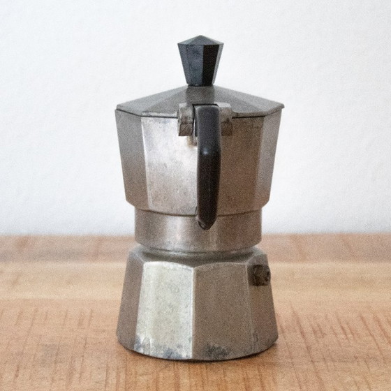 Vintage 1970s Bialetti Zanzibar Espresso Koffie Pot – Keukenaccessoires, Aluminium (photo 4 of 13)