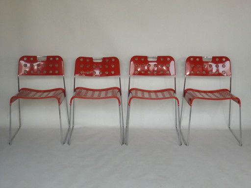 4x Biefeplast Omstak chair