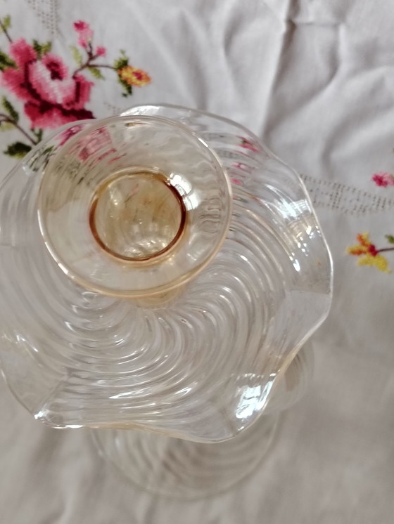 Image 1 of la murrina Murano kandelaar vintage, mondgeblazen, uniek stuk