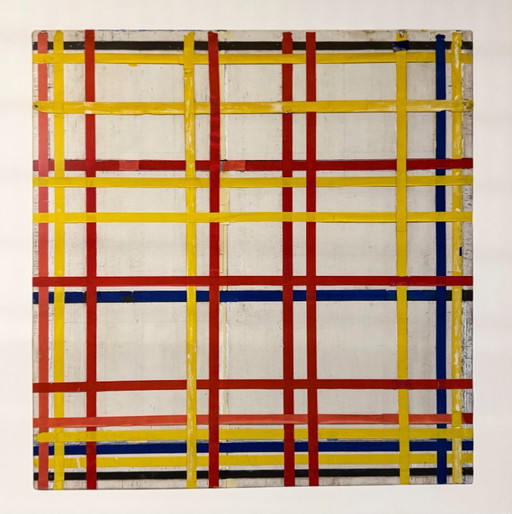 Piet Mondrian (1872–1944), New York City I (Inachevé), 1941, Kunstsammlung Nordrhein-Westfalen Düsseldorf