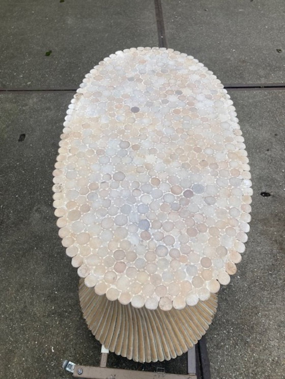 Image 1 of Tavolo da pranzo ovale in bambù McGuire, 1970